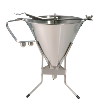 Silikomart Stainless Steel Colander Set Piston Funnel 1.9L