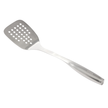 clear cut slotted turner with white background