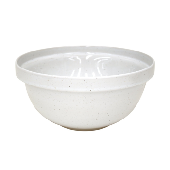 Casafina Fattoria Mixing Bowl White 31cm on a white background.