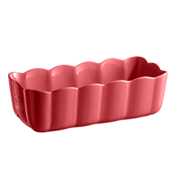 Emile Henry Madeleine Loaf Dish Candy Rose