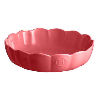 Emile Henry Madeleine Round Dish 37cm Rose Candy