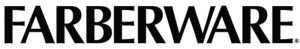 Farberware Logo. Black font on a white background.