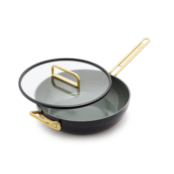 The Junior Pan in Oxford Blue on a white background.