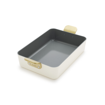 GreenPan Stanley Tucci™ Ceramic Non-Stick Roasting Pan 46x27cm Carrara White
