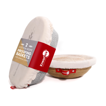 KneadAce Oval & Round Proofing Basket Set