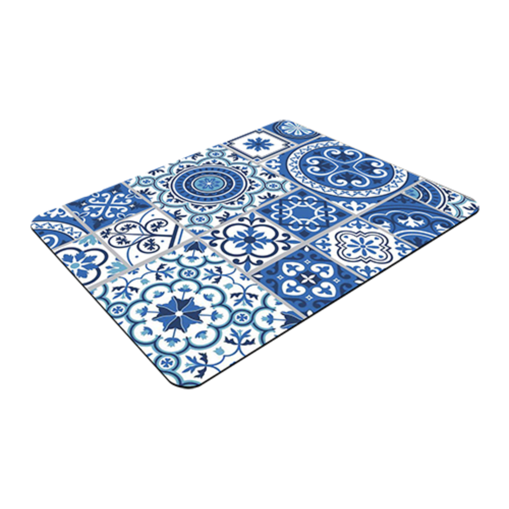 QUICK DRY DISH MAT 45X30 Blue