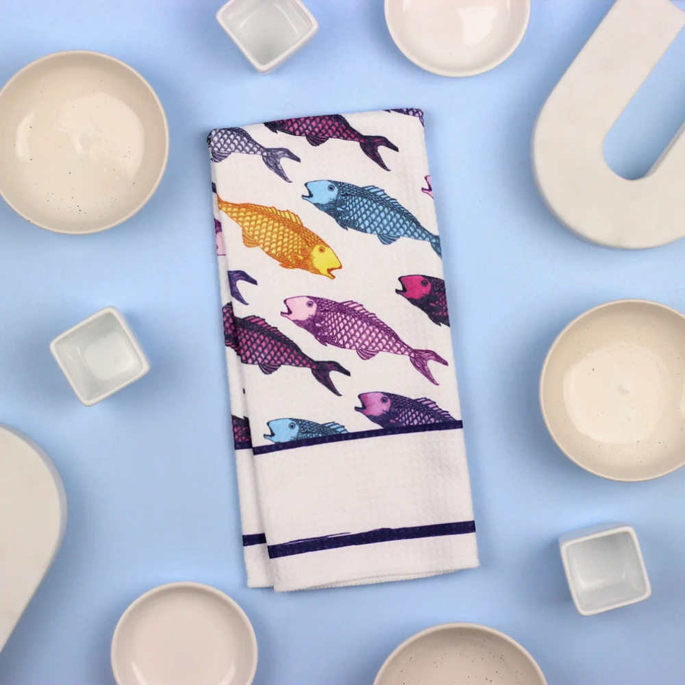 Render Dish Towel Against The Flow Fish (1)