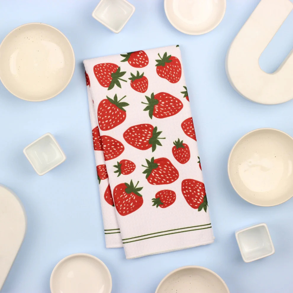 Render Dish Towel Strawberry (1)