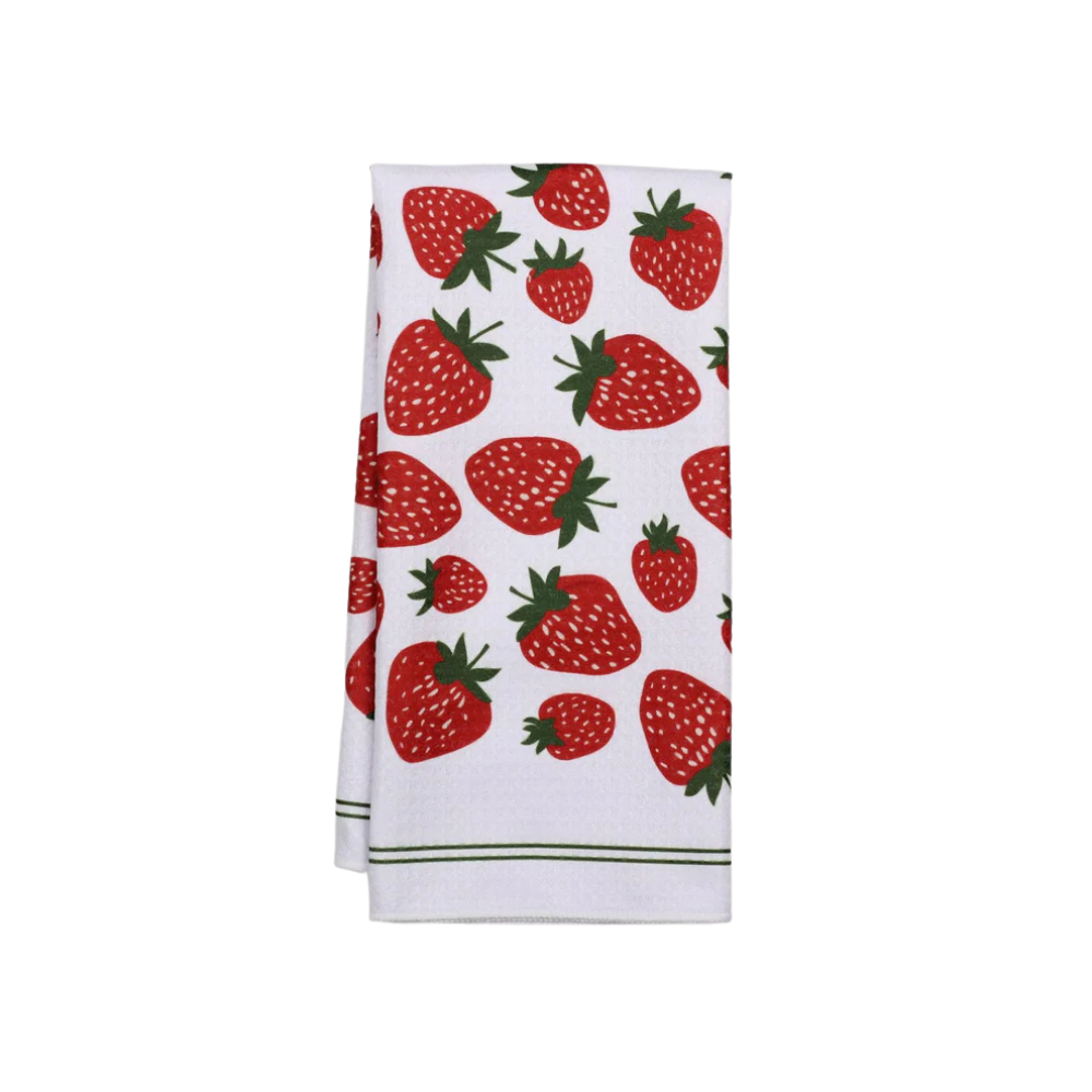 Render Dish Towel Strawberry