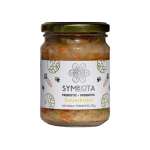 Symbiota Sauerkraut 210g on a white background.