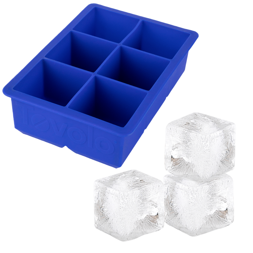 Tovolo King Cube Ice Tray Blue (2)