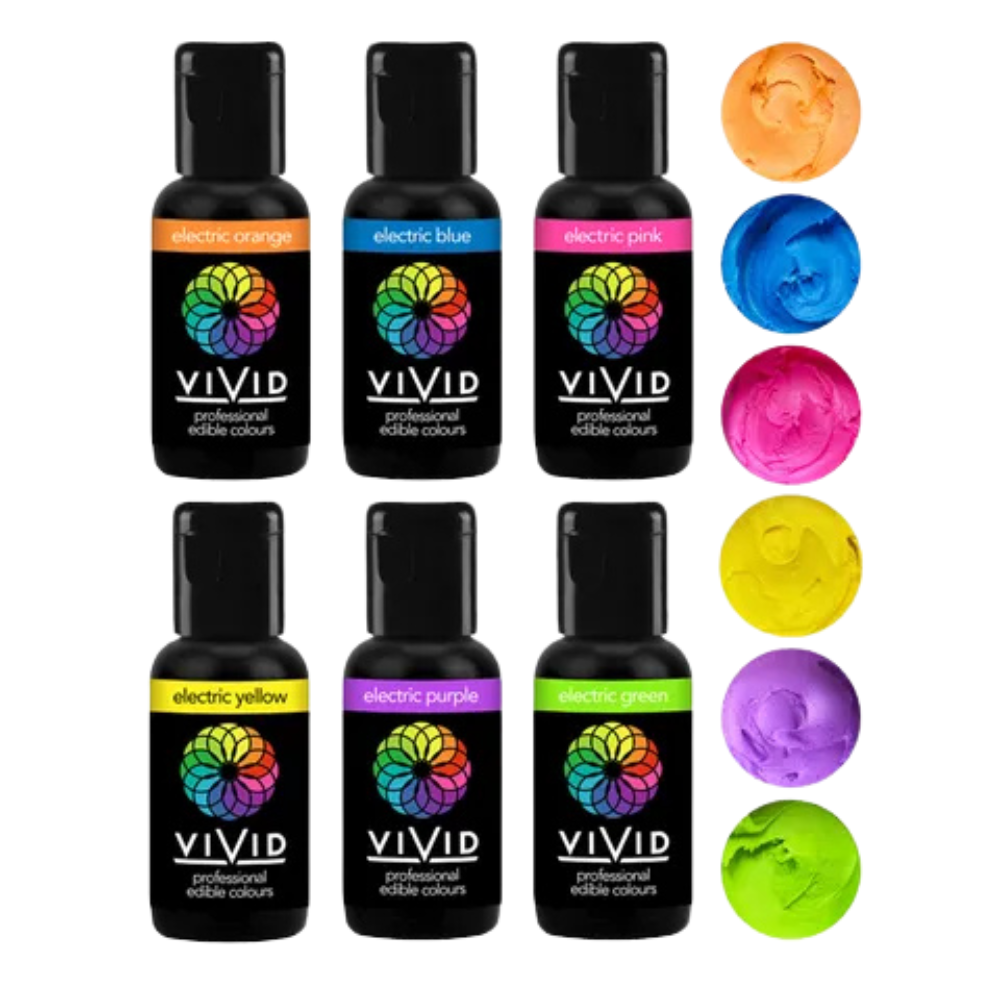 VIVID Electric 6 PACK GEL COLOURS (3)