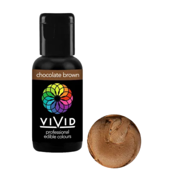 VIVID Gel Colours Chocolate Brown