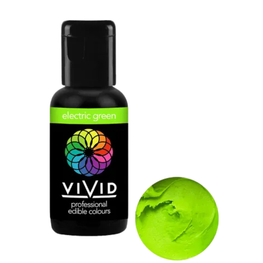VIVID GEL COLOURS Electric Green