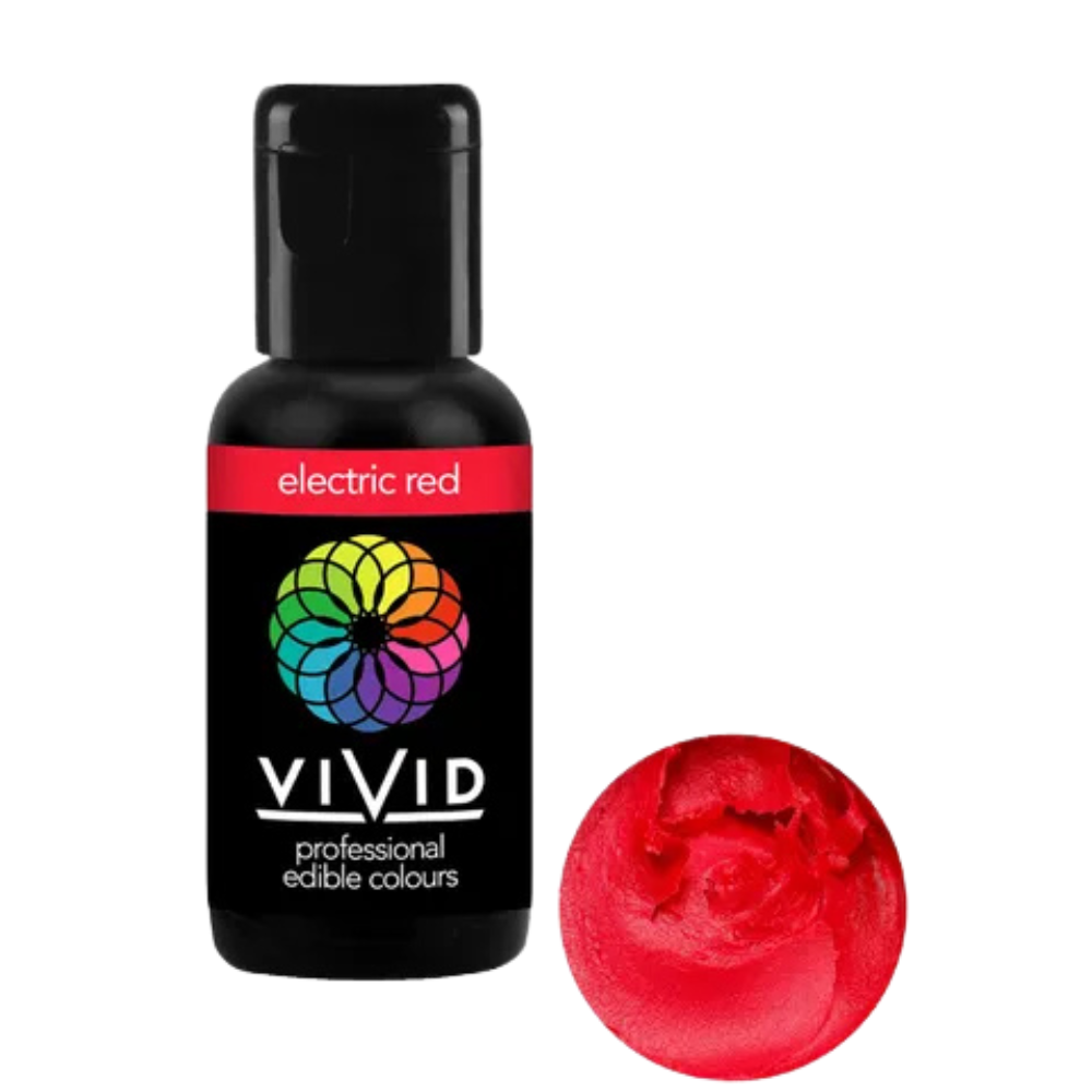 VIVID GEL COLOURS Electric Red