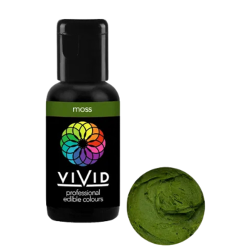 VIVID Gel Colours Moss Green