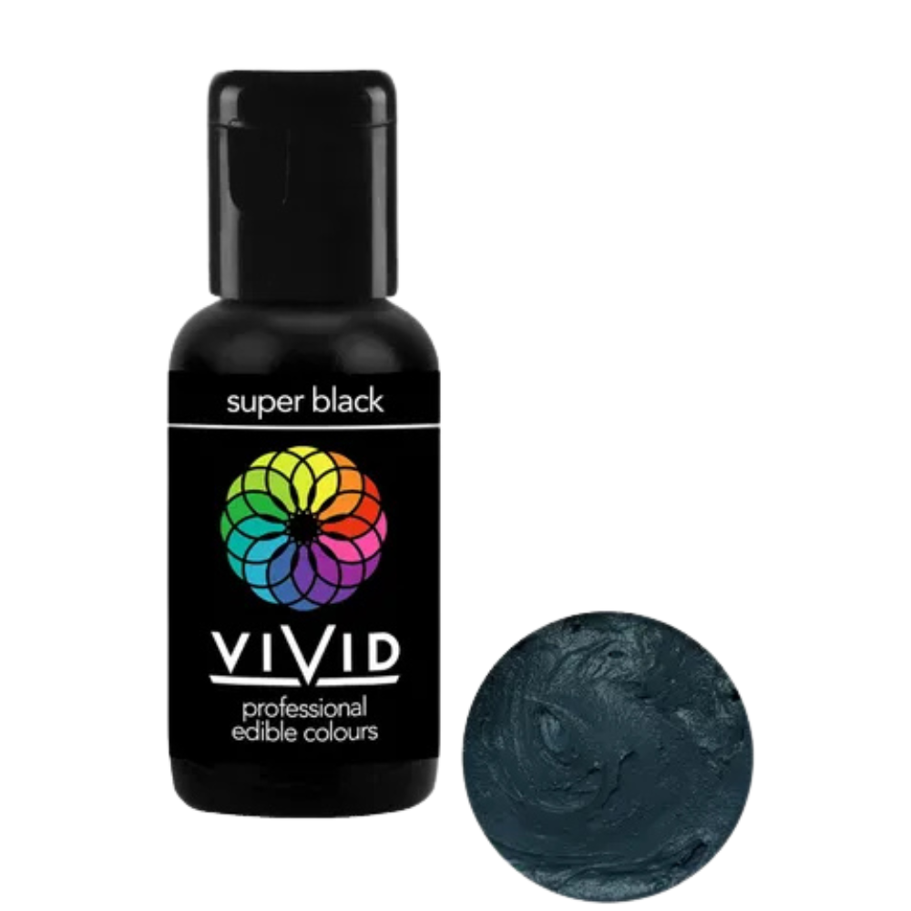 VIVID GEL COLOURS Super Black