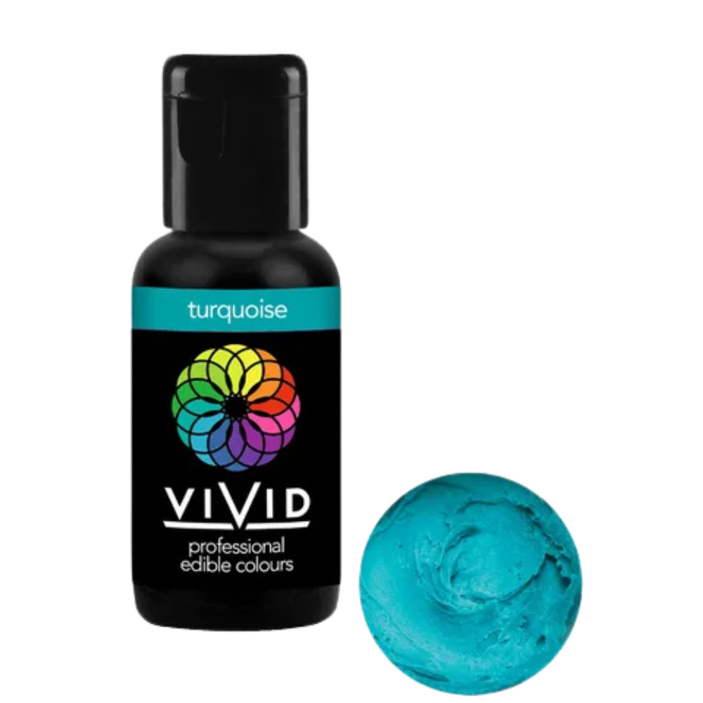VIVID GEL COLOURS TURQUOISE