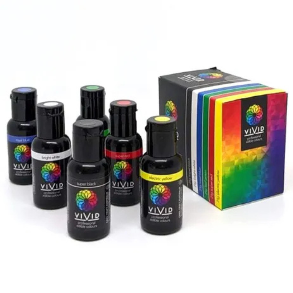 VIVID PRIMARY 6 PACK GEL COLOURS (2)