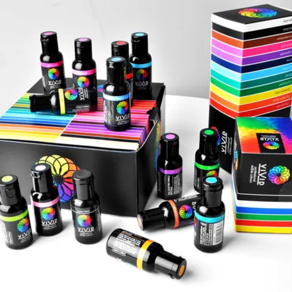 VIVID PRIMARY 6 PACK GEL COLOURS