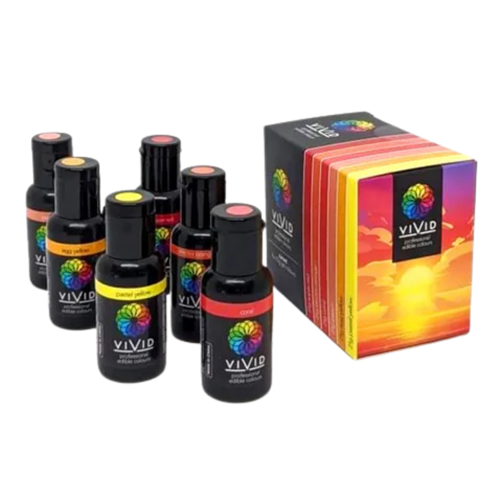 VIVID Sunset 6 PACK GEL COLOURS (2)
