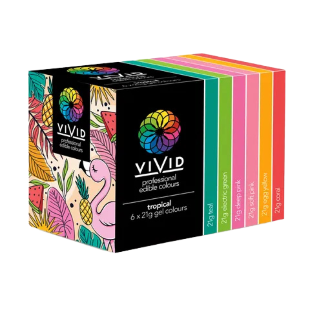 VIVID Tropical 6 PACK GEL COLOURS (2)