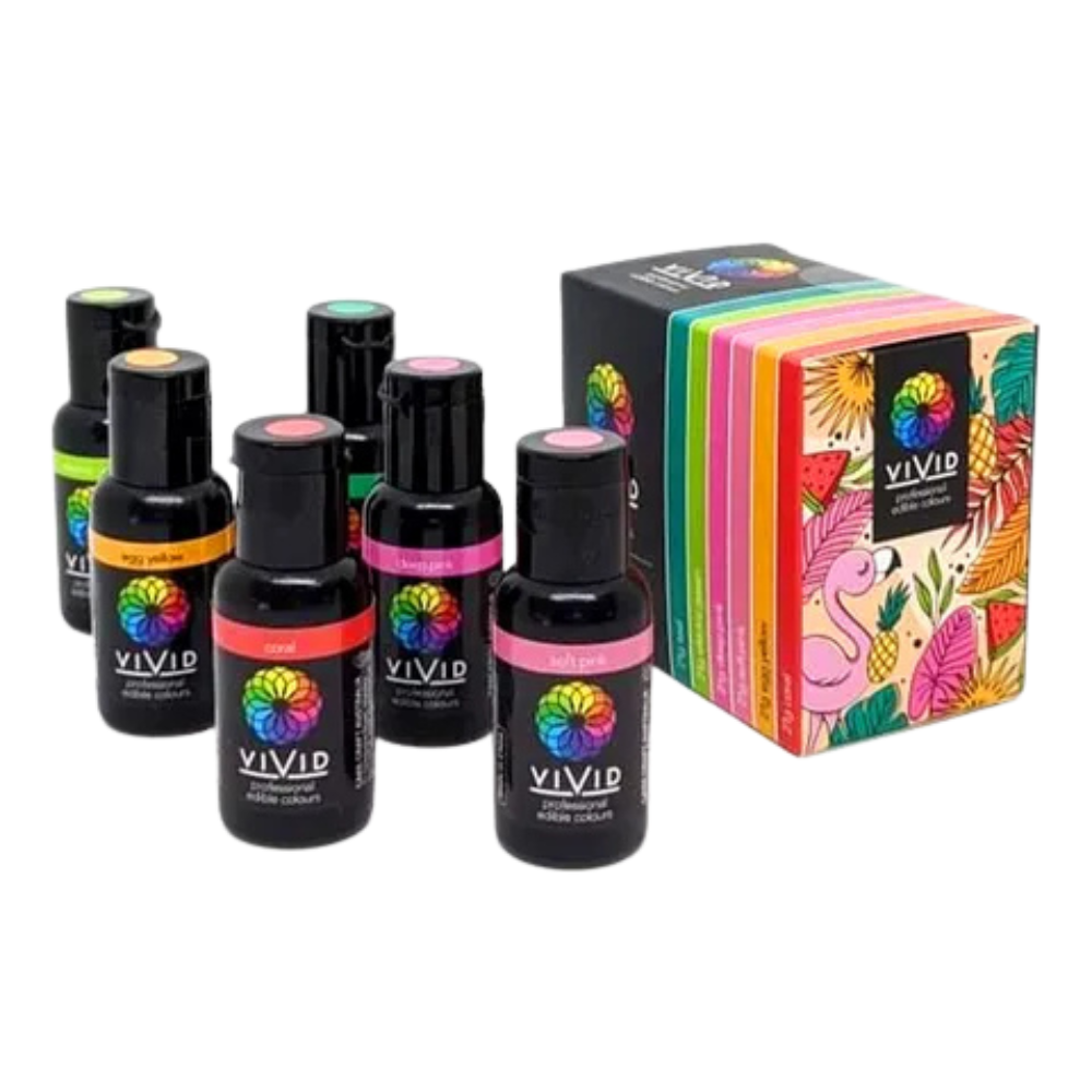 VIVID Tropical 6 PACK GEL COLOURS