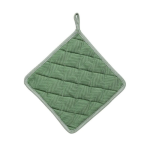 Costa Nova Alessa Pot Holder Chive on a white background.