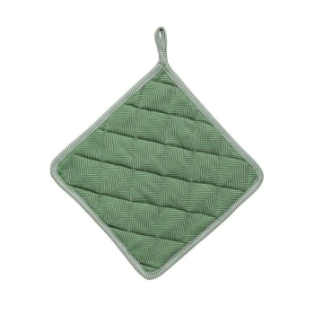 Costa Nova Alessa Pot Holder Chive on a white background.