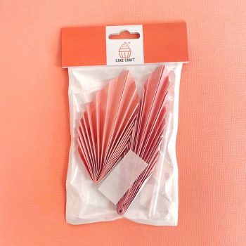 Wish Deco Fan Topper Pink 2 Pack in packaging on a pink background.
