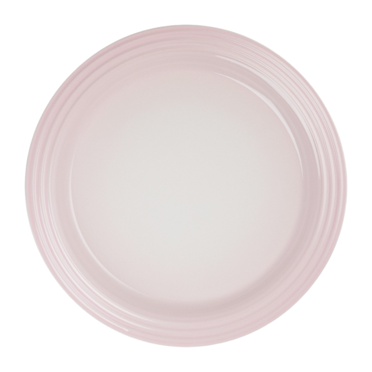 le-creuset-dinner-plate-shell-pink
