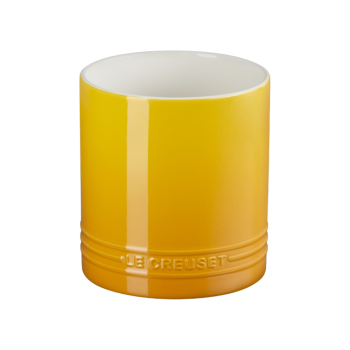 Le Creuset Signature Utensil Jar Nectar on a white background.