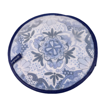 Prepara Tortilla Warmer Blue on a white background.