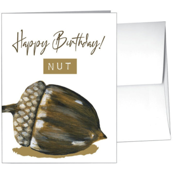 Happy Birthday! Nut - Card