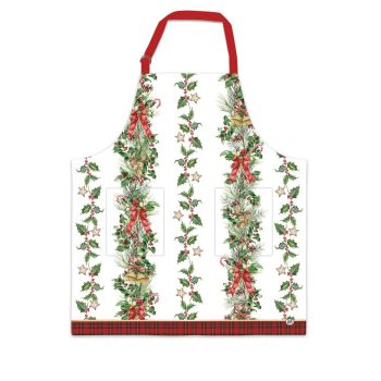 Michel Design Works Holiday Garland Apron