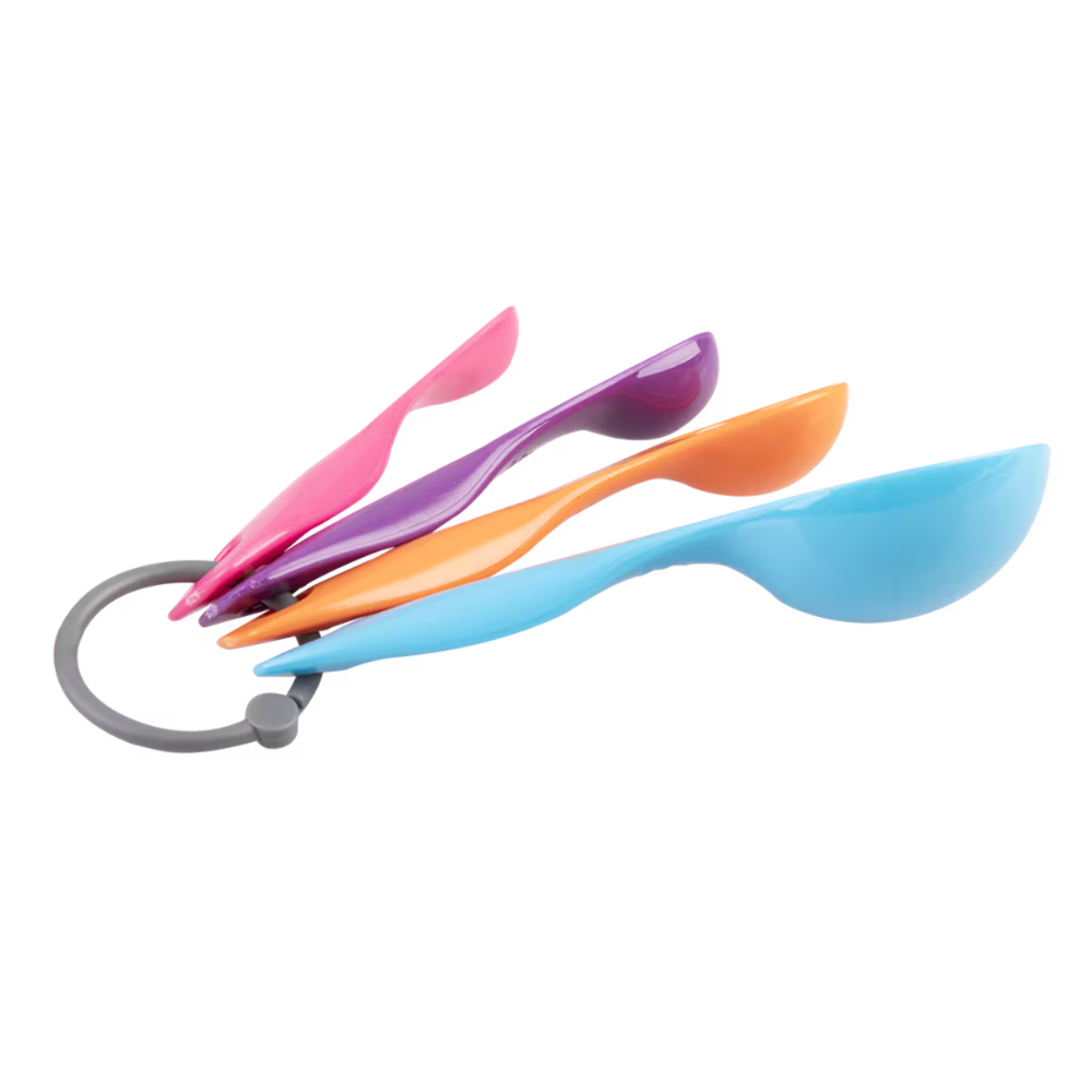 APPETITO MEASURE SPOONS SET 4 – MULTI-COLOUR (1)