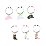 Avanti Cow Girl Wine Charms Set of 6