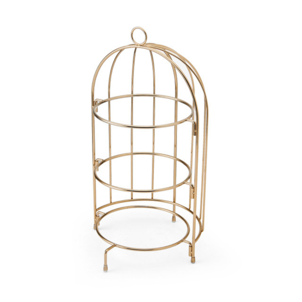 Artesa 3 Tier Afternoon Tea Cake Bird Cage Stand