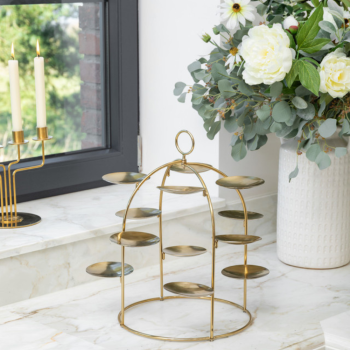 Artesa Brass Canape Serving Tree (5)