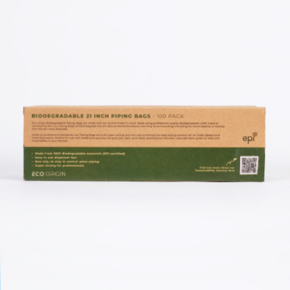 Biodegradable Piping Bags 53cm Green 100pk (2)
