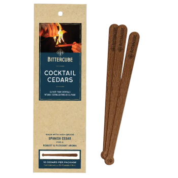 Bittercube Cocktail Cedars For Smoked Drinks Pack of 10