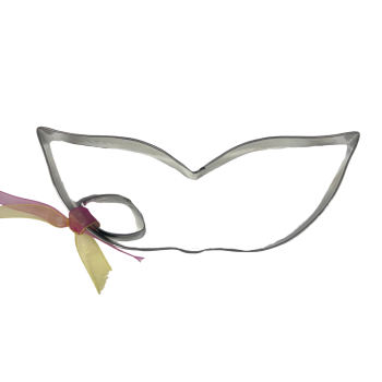 Cookie Cutter Mardi Gras Mask