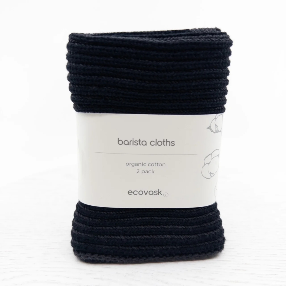 Ecovask 2 Pack Barista Cloths Raven