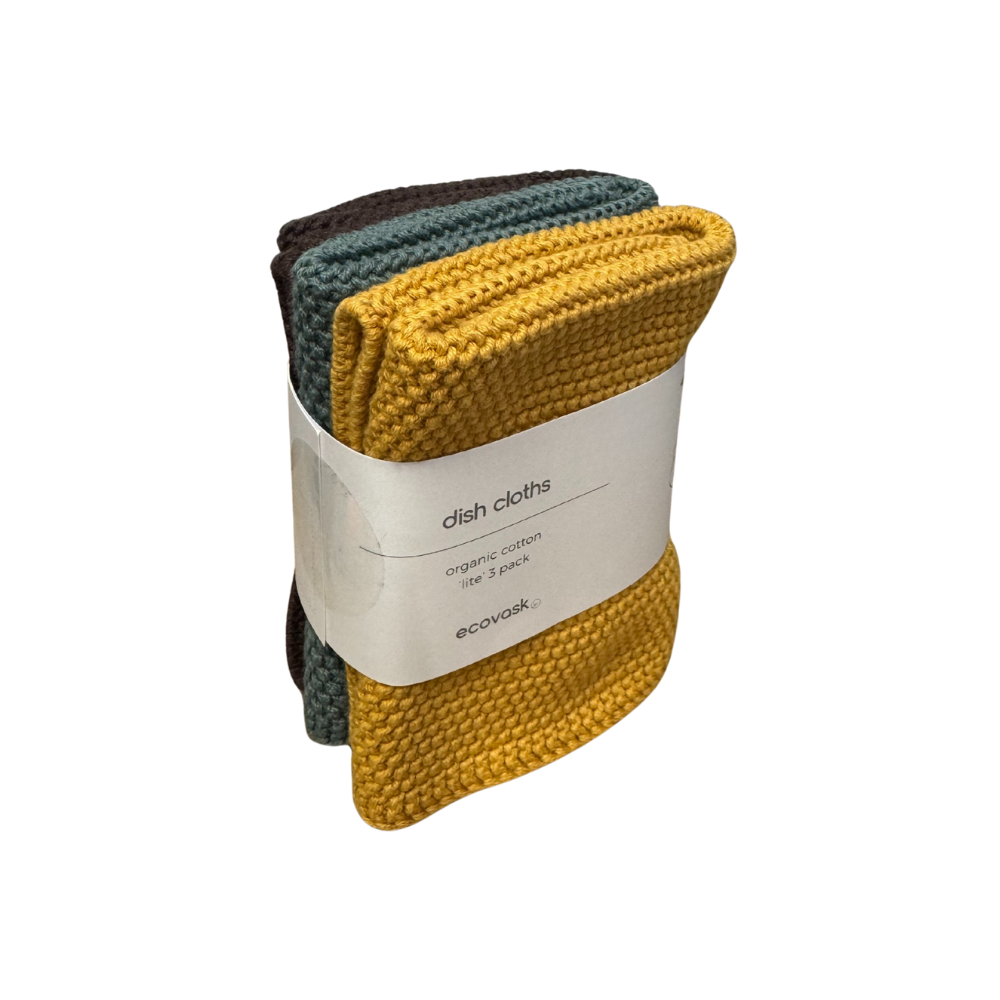 Ecovask Cloths Lite 3 Pack Woodstock