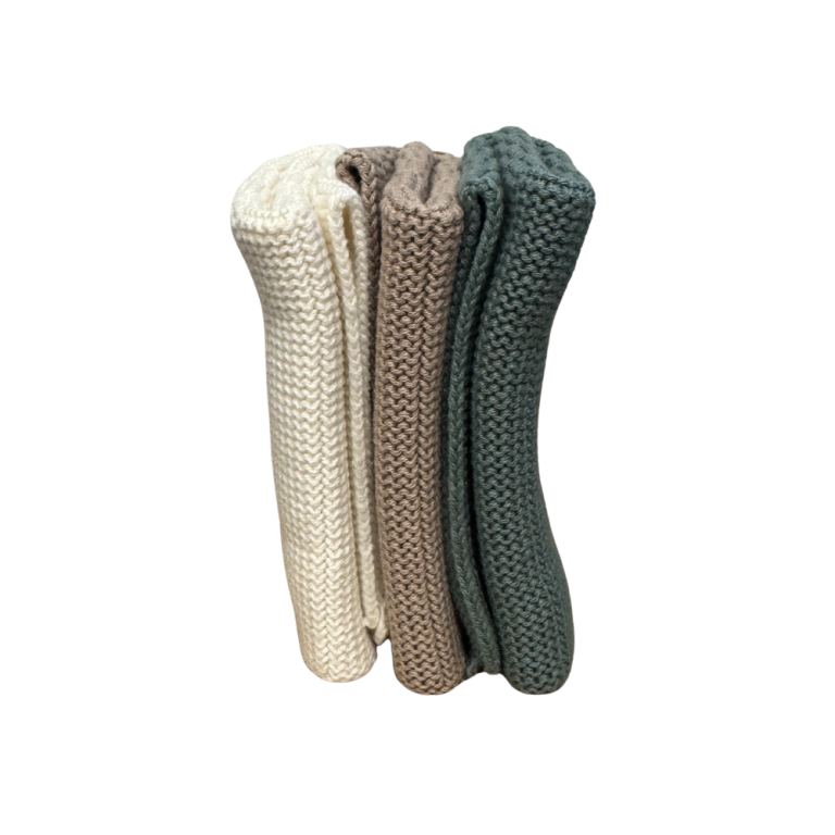 Ecovask Heavy Duty Dishcloths 3pk Sea Glass (5)