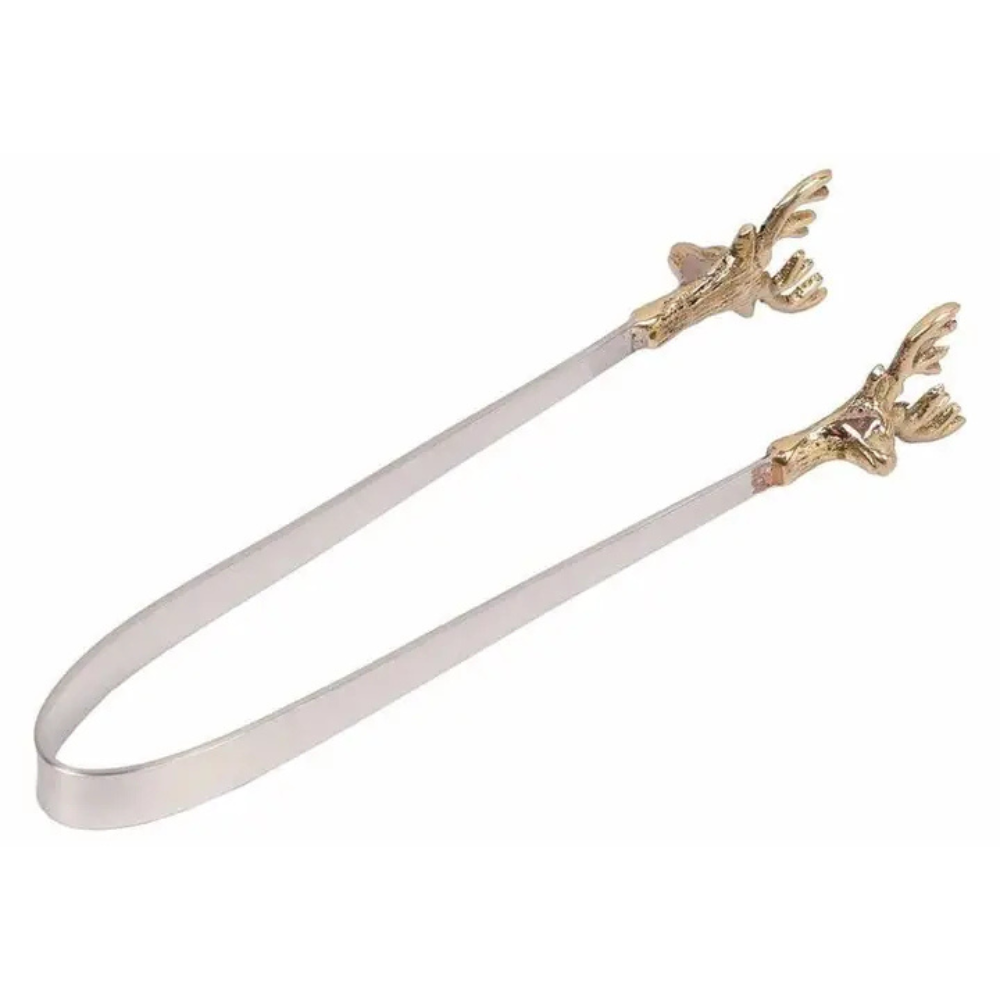 Gilded Deer Ice Tong
