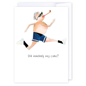 i candy Card Birthday - Did somebody say cake?