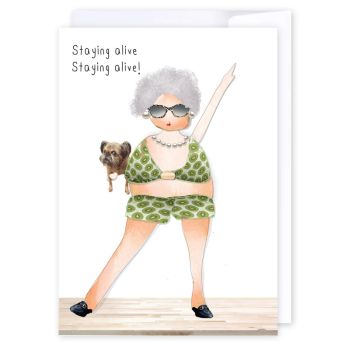 i candy Card Birthday - Staying alive!