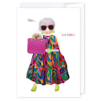 i candy Card Birthday - Older and bolder!