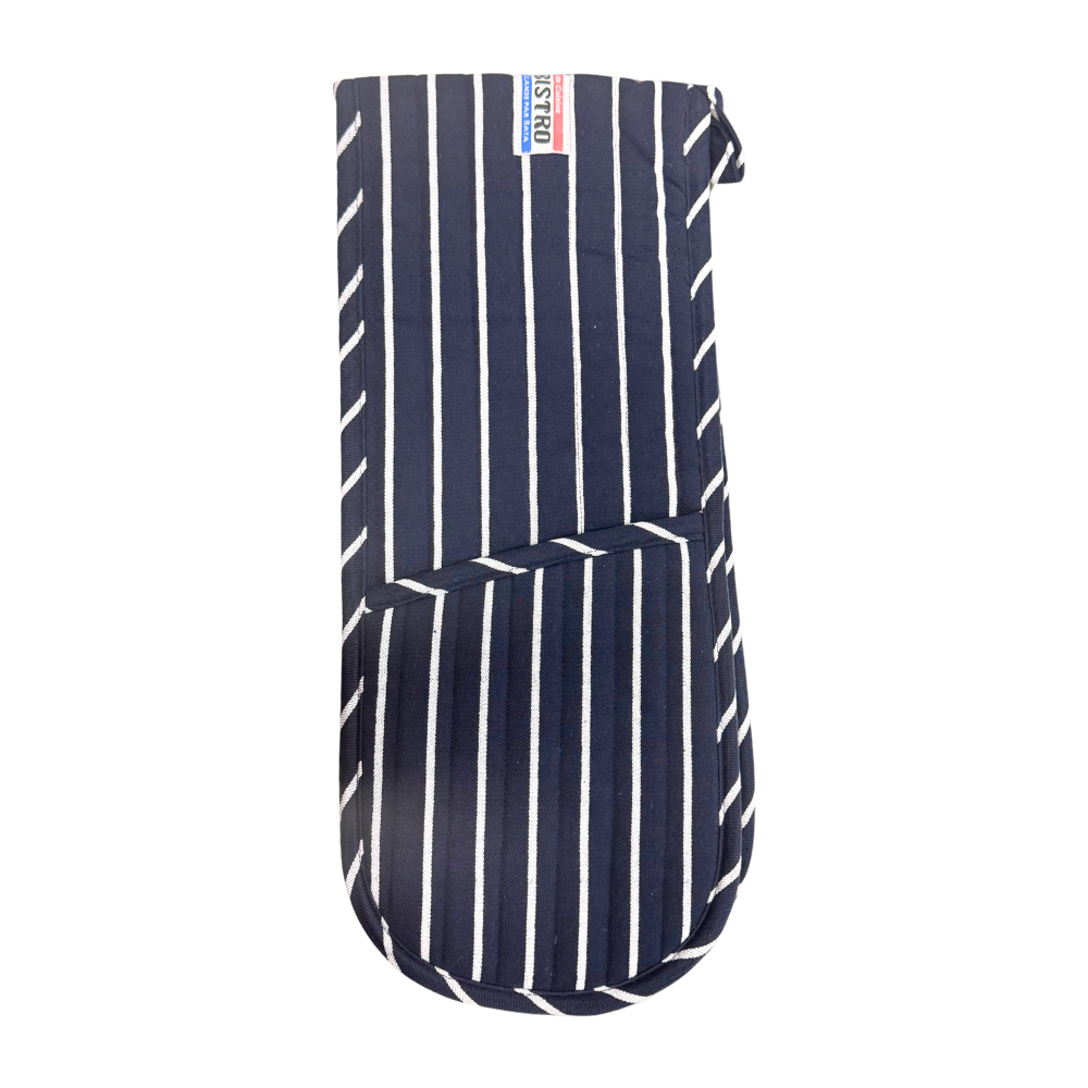 Hot House Double Oven Mitt French Bistro Navy